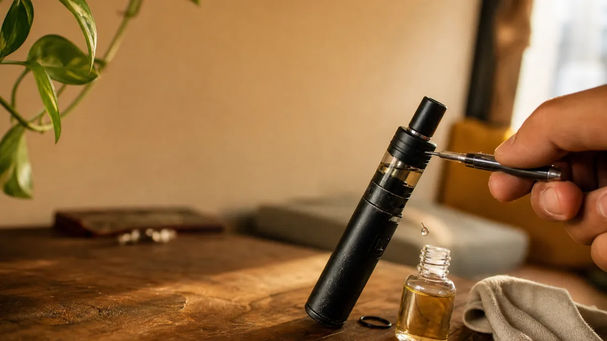 Justfog q16 : régler vos problèmes de fuite et goût brûlé