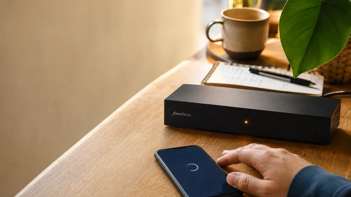 Association avec le serveur Freebox en cours : que faire ?